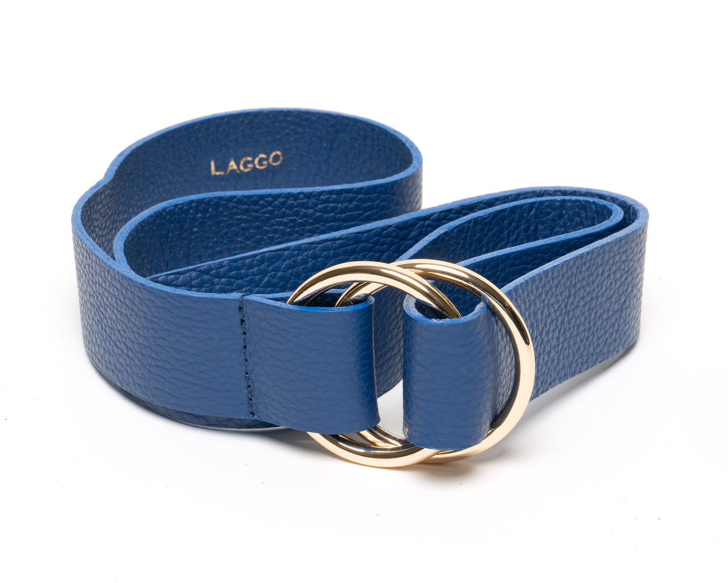 Double O Ring Belt-Royal Blue