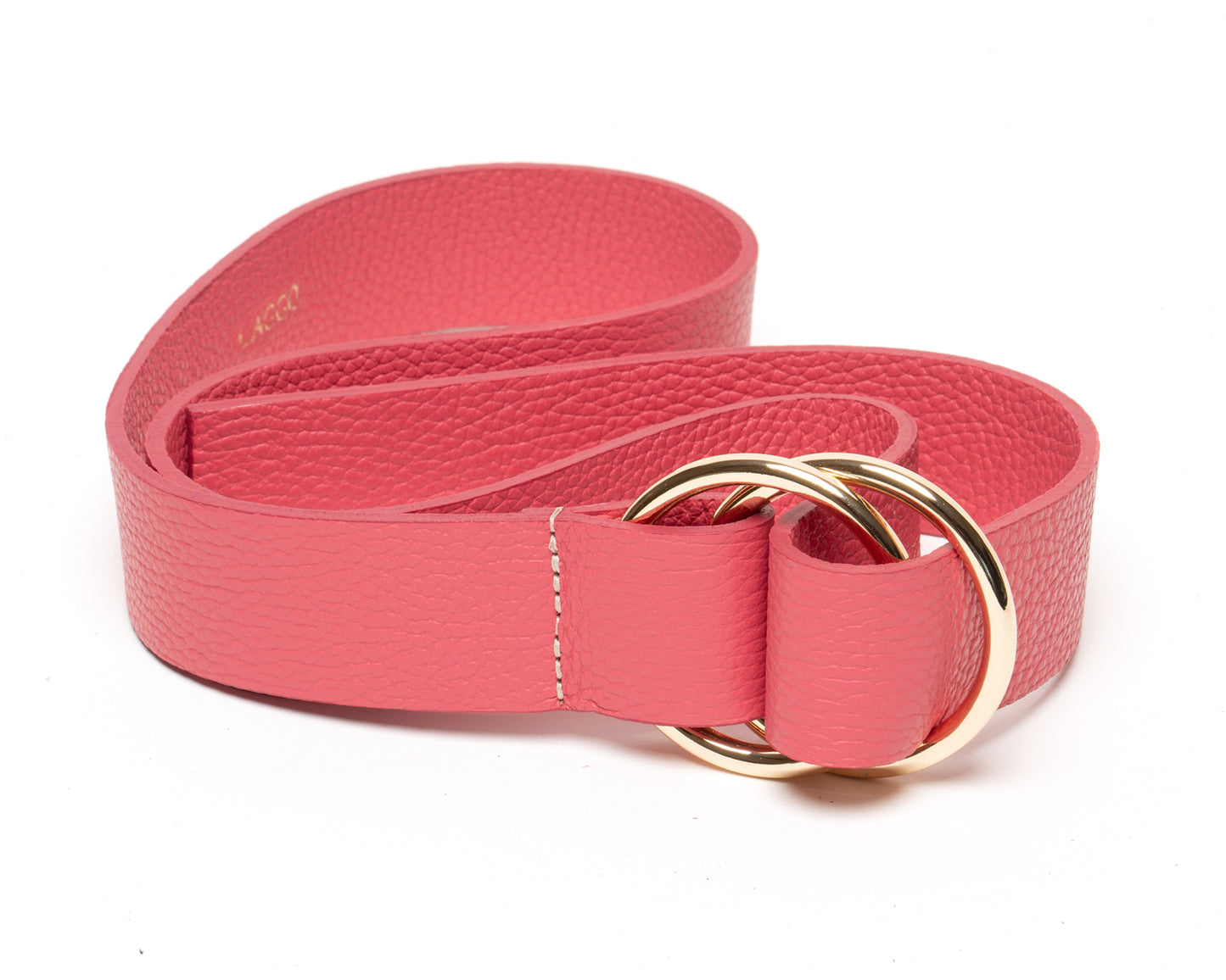 Double O Ring Belt-Fuschia