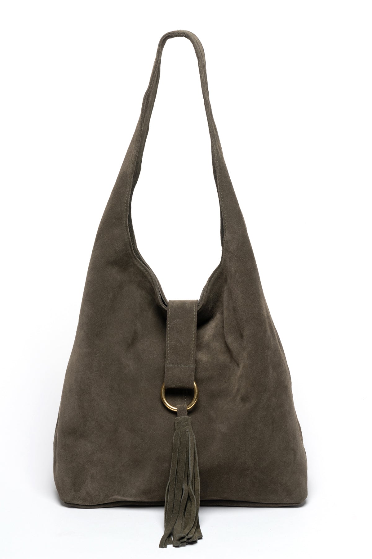 Zoe- Olive Suede