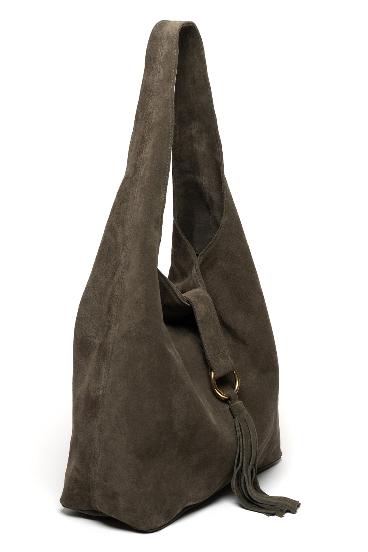 Zoe- Olive Suede