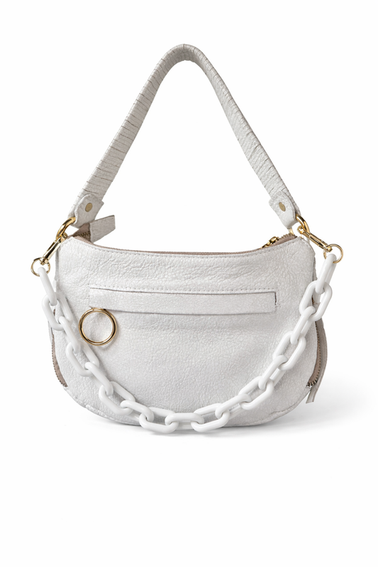 Mini Candy- White Crinkled