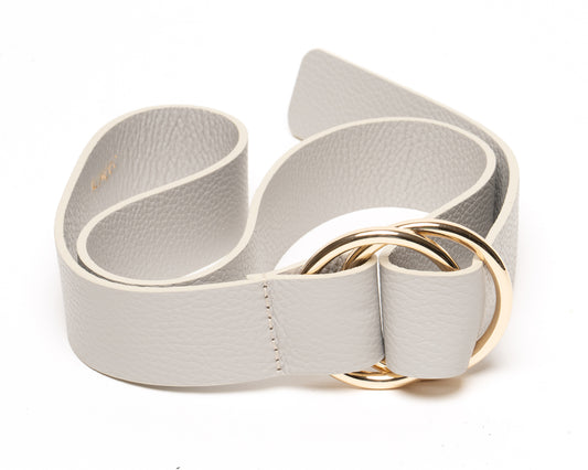 Double O Ring Belt-Off White