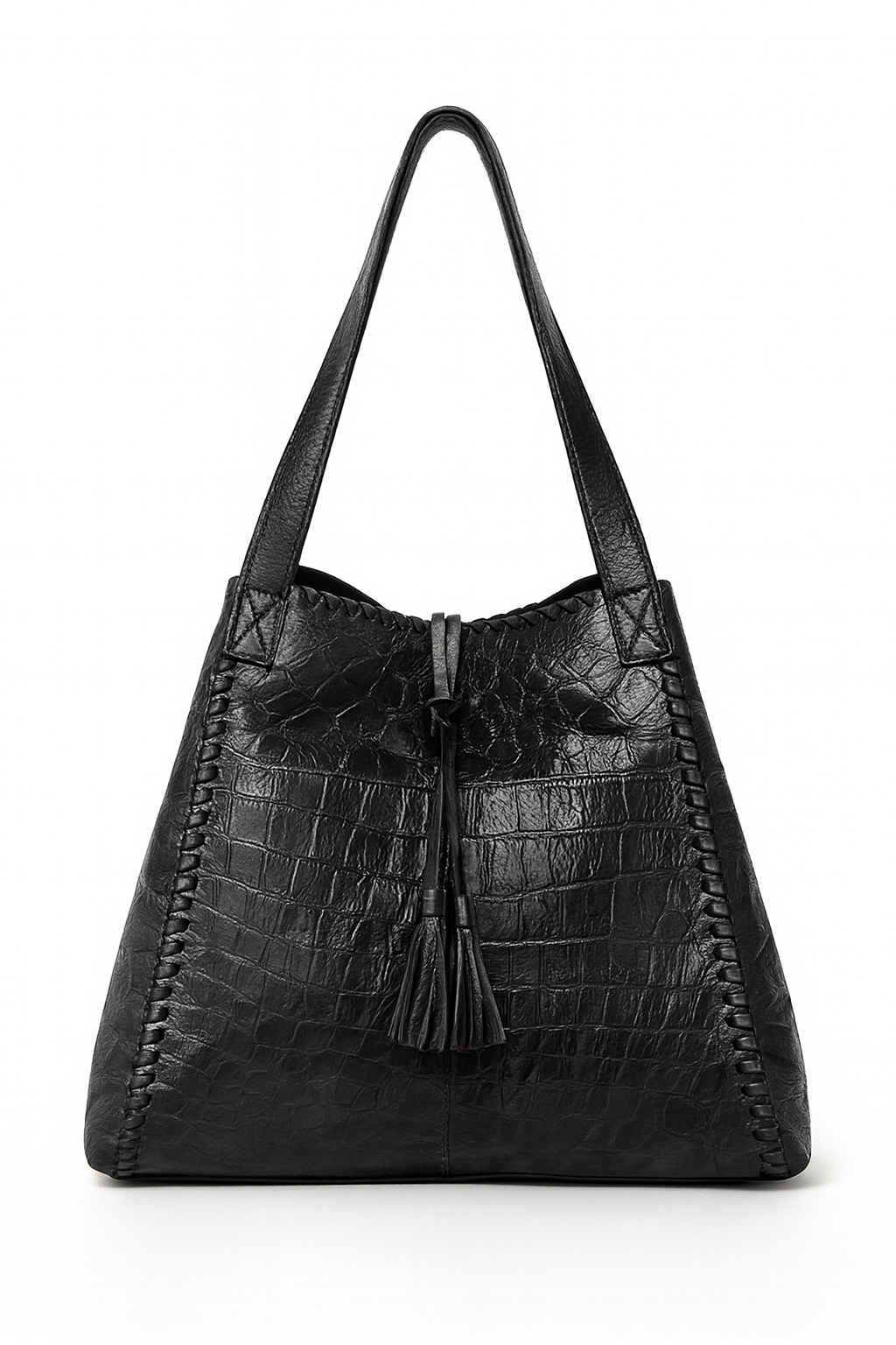 The Alexa |Black Croco