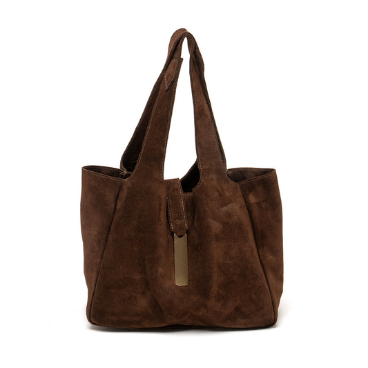 Jane -Brown Suede