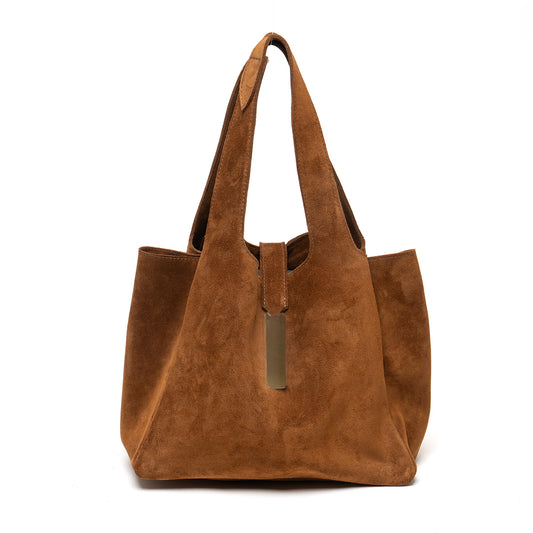 Jane -Chestnut Suede