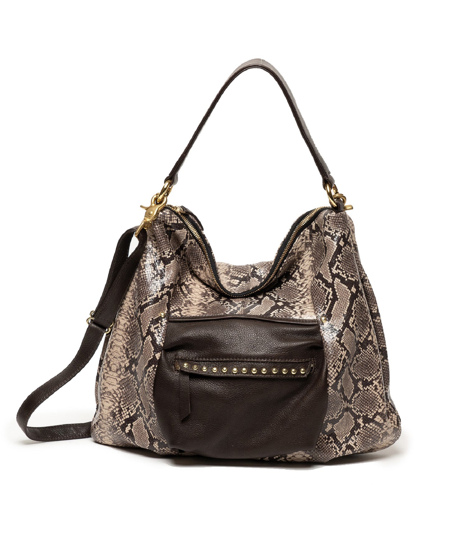 Joyce-Brown Snake Print