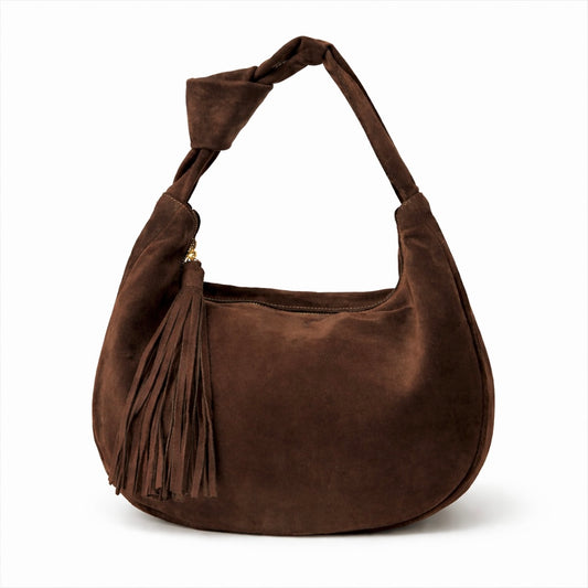 Lola-Brown Suede