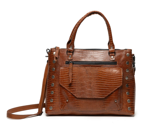 Olimpia- British Tan Embossed