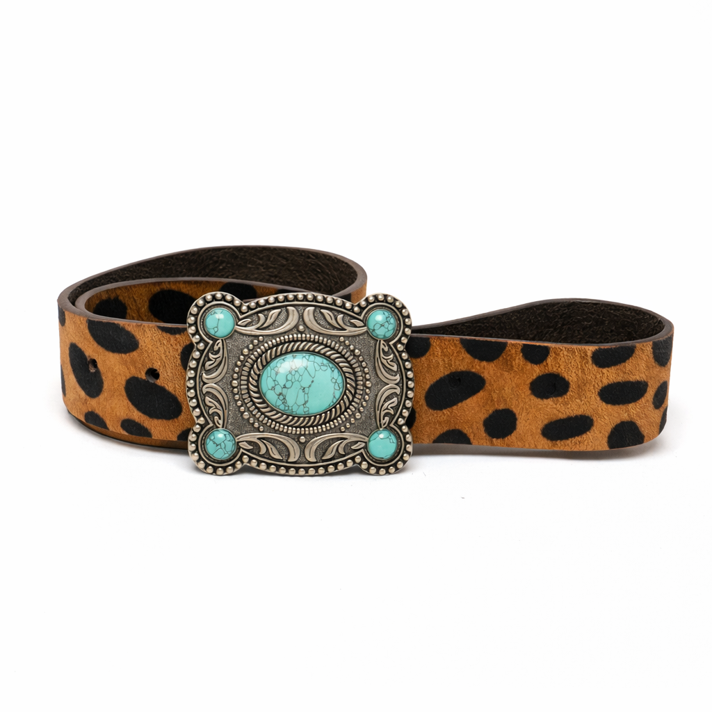 Ynez - Leopard Print Hair On